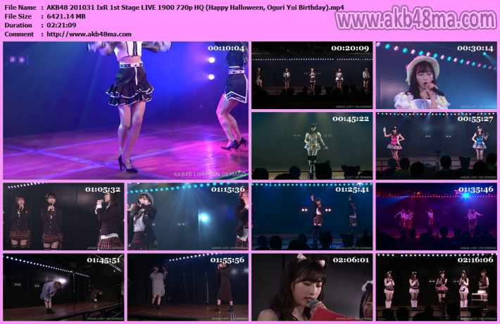 AKB48 201031 IxR 1st Stage LIVE 1900 720p HQ