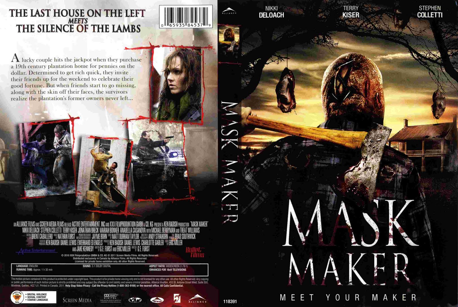 ELCINEENSUSMANOS MASK MAKER (TERROR)