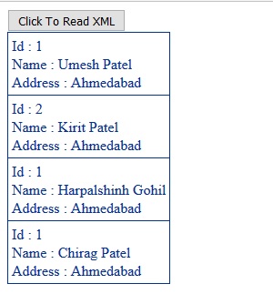 Read XML file in datatable and bind to datalist in asp.net - D365 F&O ...