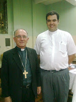 Dom Rafael Bispo Auxiliar de Curitiba e Pe.Osmair Diretor Espiritual do A O