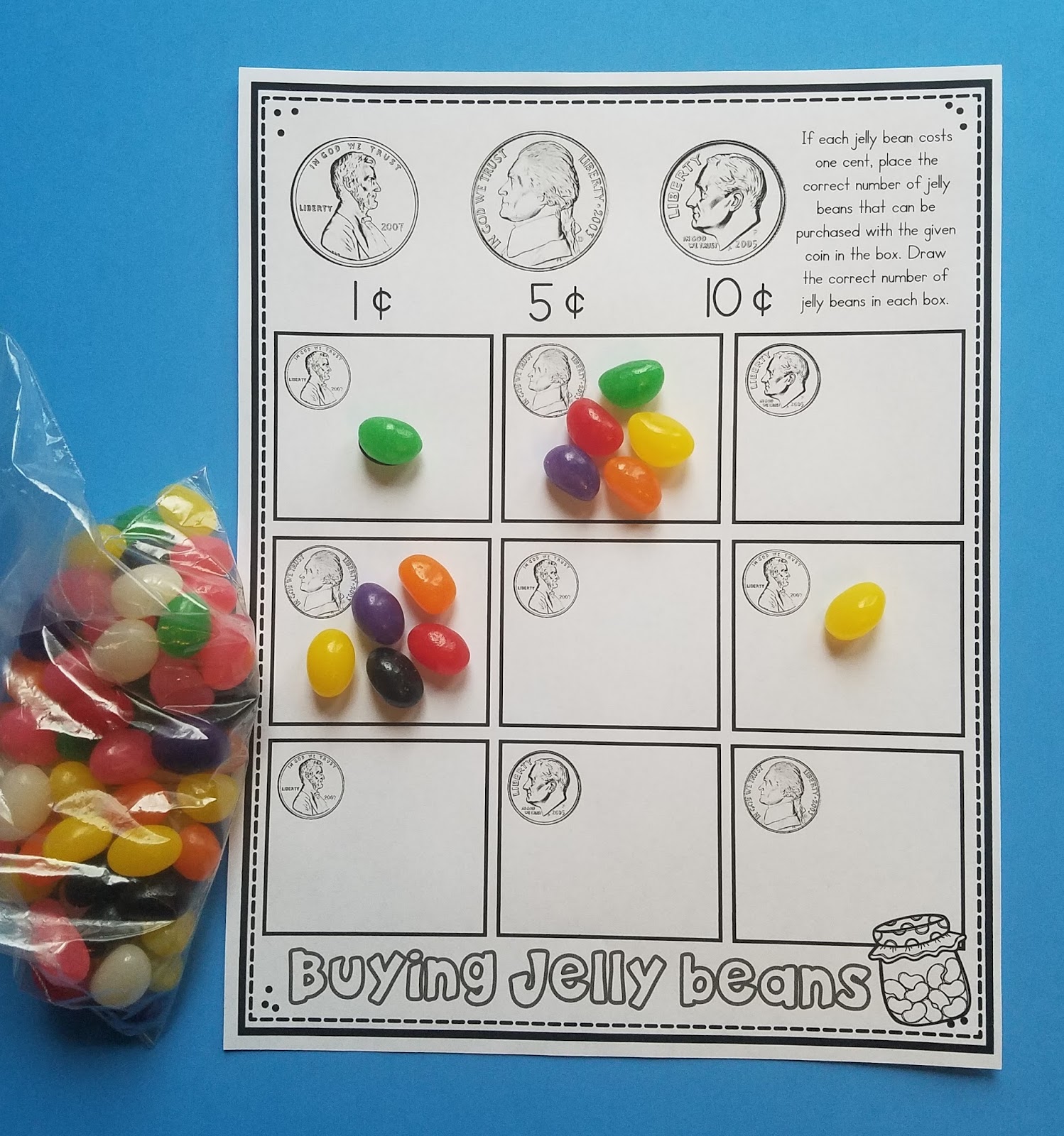10 Jelly Bean Math Activities Mrs. McGinnis' Little Zizzers