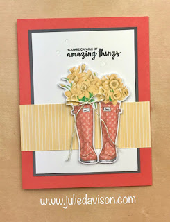 6 More "No Matter the Weather" March 2020 Paper Pumpkin Alternative Cards ~ www.juliedavison.com  #stampinup #paperpumpkin #nomattertheweather