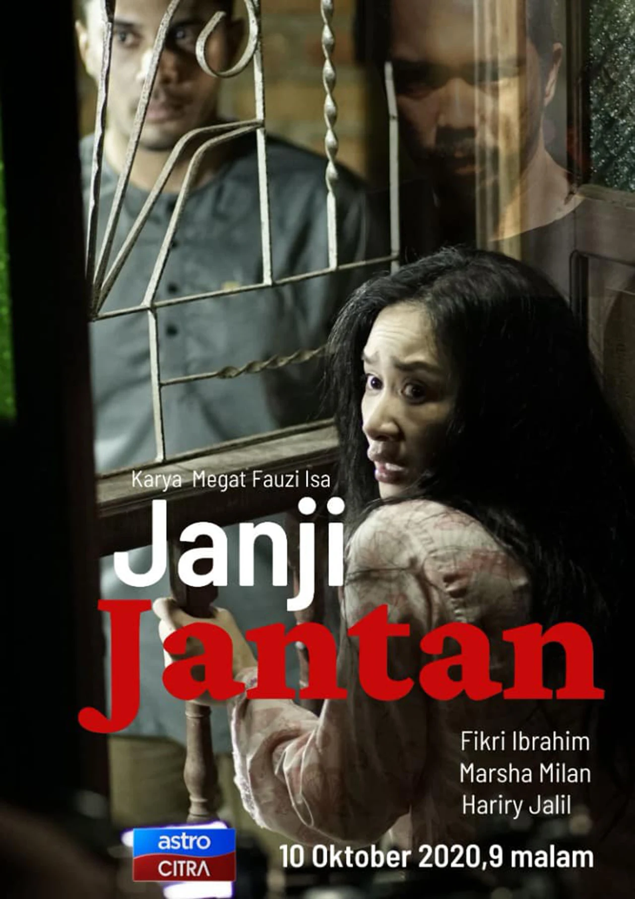 Telefilem Janji Jantan Lakonan Fikry Ibrahim dan Marsha Milan