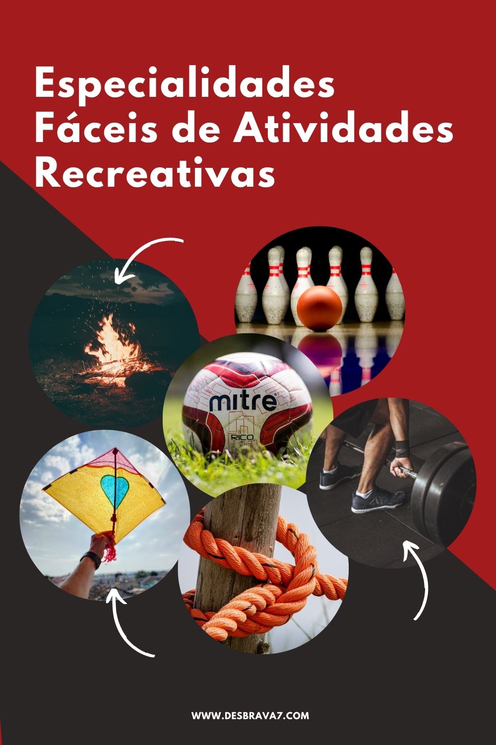 Especialidades Fáceis de Atividades Recreativas