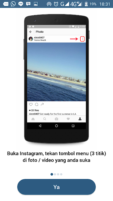 Begini gan cara download foto/video dari Instagram di Android tanpa ROOT