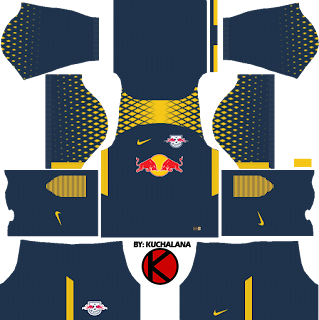 RB Leipzig Kits 2017/18 - Dream League Soccer