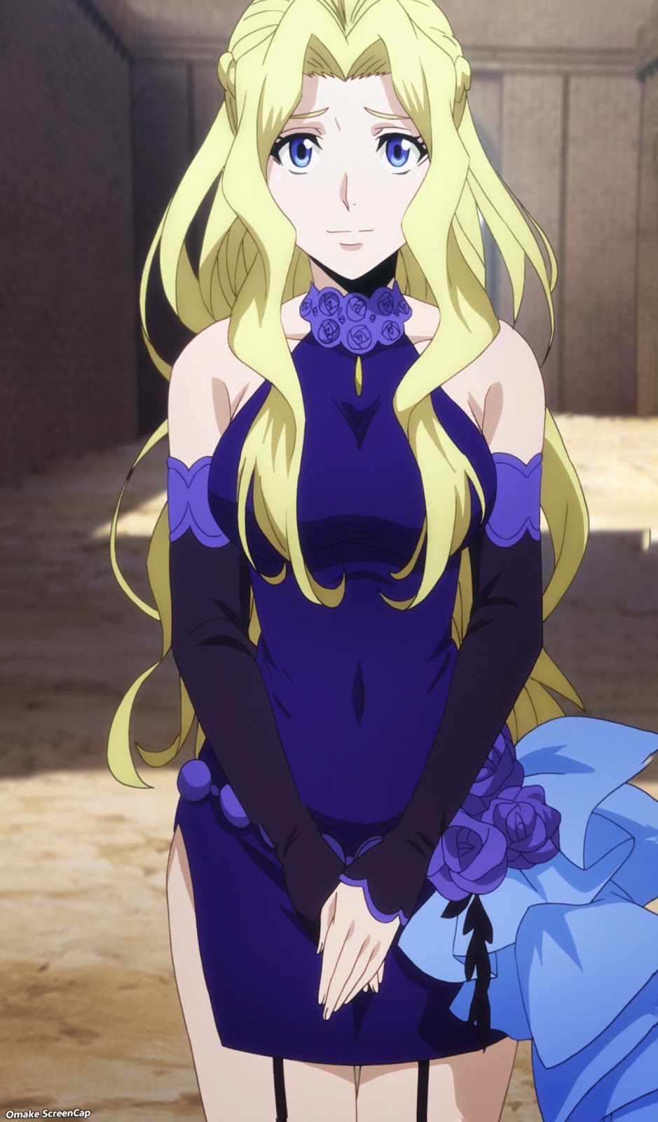 Joeschmo's Gears and Grounds: Omake Gif Anime - Grancrest Senki - Episode 1  - Siluca Reveals Skimpy Outfit