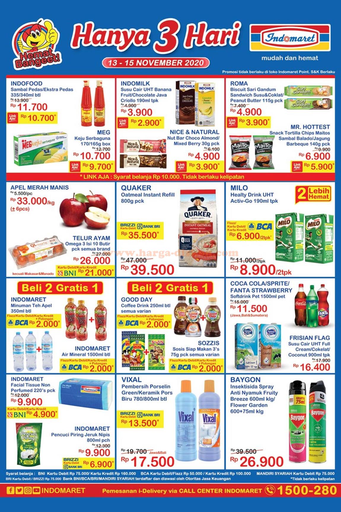 Promo Indomaret Jsm Akhir Pekan 13 15 November 2020 Harga Diskon