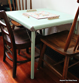 Fusion Mineral Paint, aqua, blue, giveaway, paint makeover, car table, upcycled, http://bec4-beyondthepicketfence.blogspot.com/2016/04/fusion-blues-giveaway.html