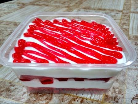 Cheesecake Leleh (Strawberry)