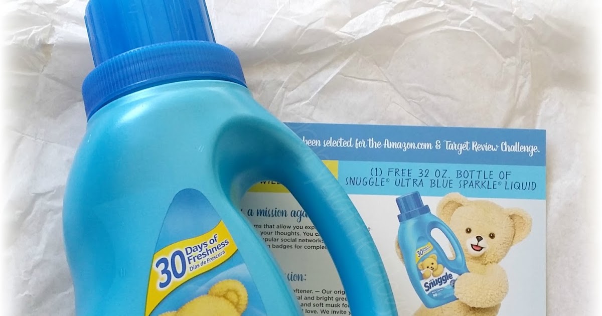 Temporary Waffle Snuggle Ultra Blue Sparkle Fabric Softener