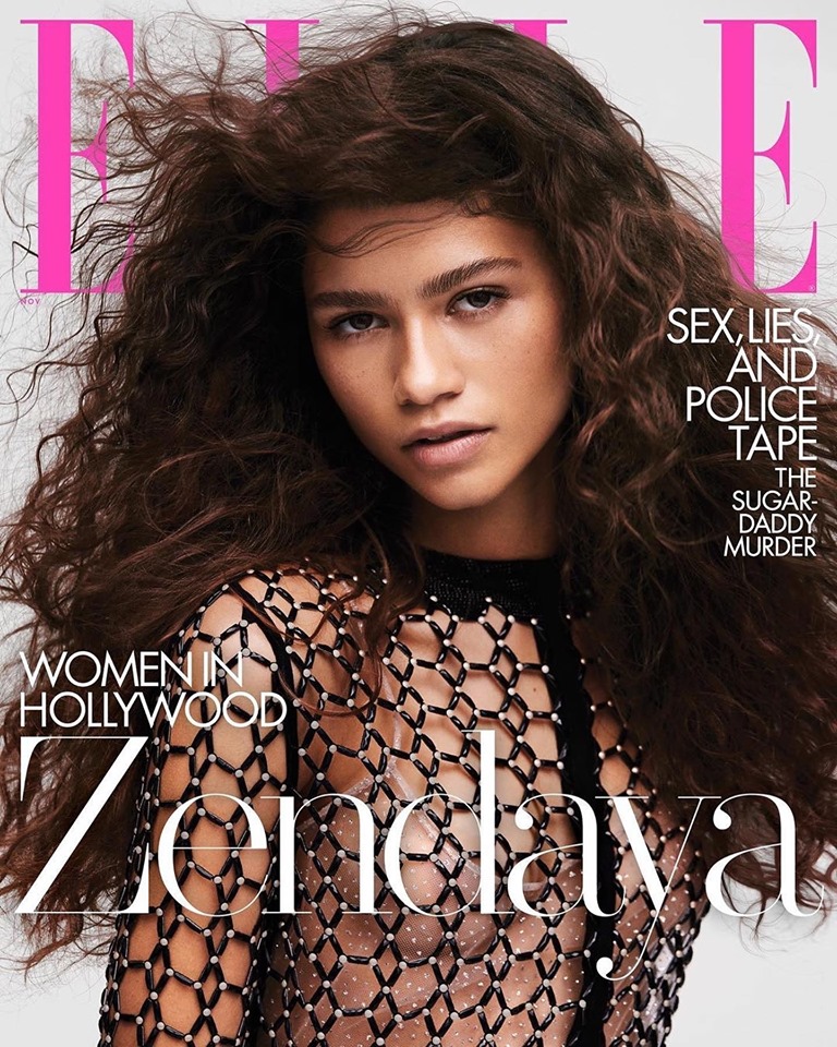 DIARY OF A CLOTHESHORSE Zendaya Covers Elle US November 2019