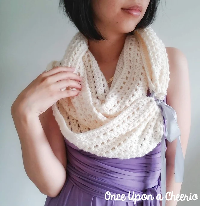 The Everlasting Infinity Scarf - Free Pattern - Through The Loop