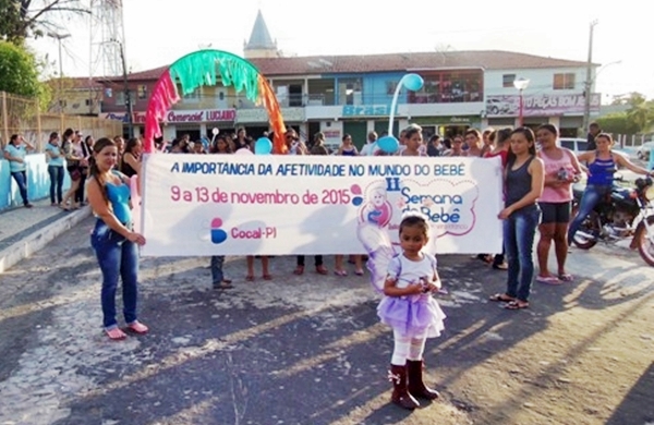 2ª Semana do Bebê tem início em Cocal com caminhada infantil - Imagem 1