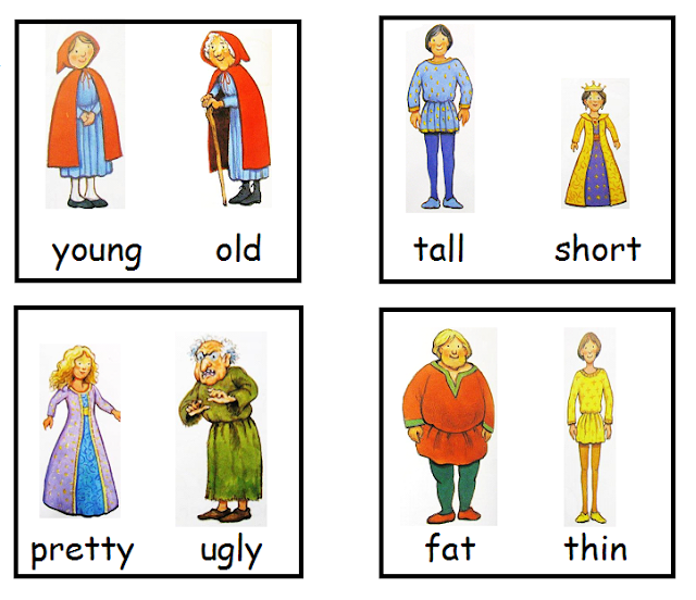Resultado de imagen de adjectives for kids