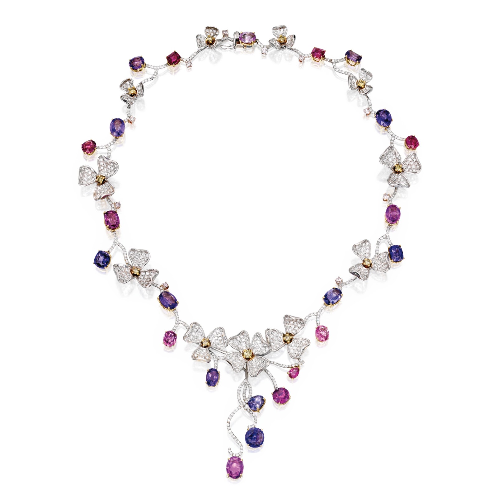 Marie Poutine's Jewels & Royals: Magnificent Sapphire Necklaces