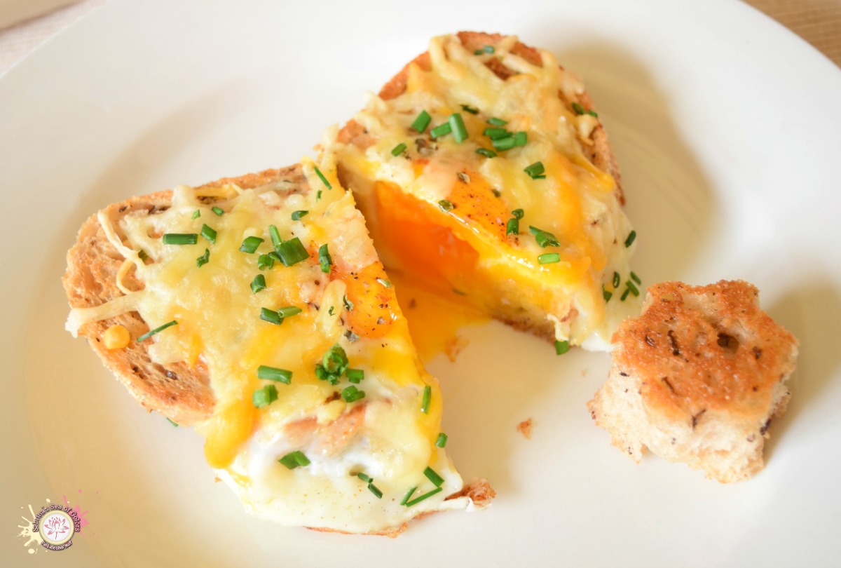 Pan con huevo y queso al horno Sabrina´s Sea of Colors