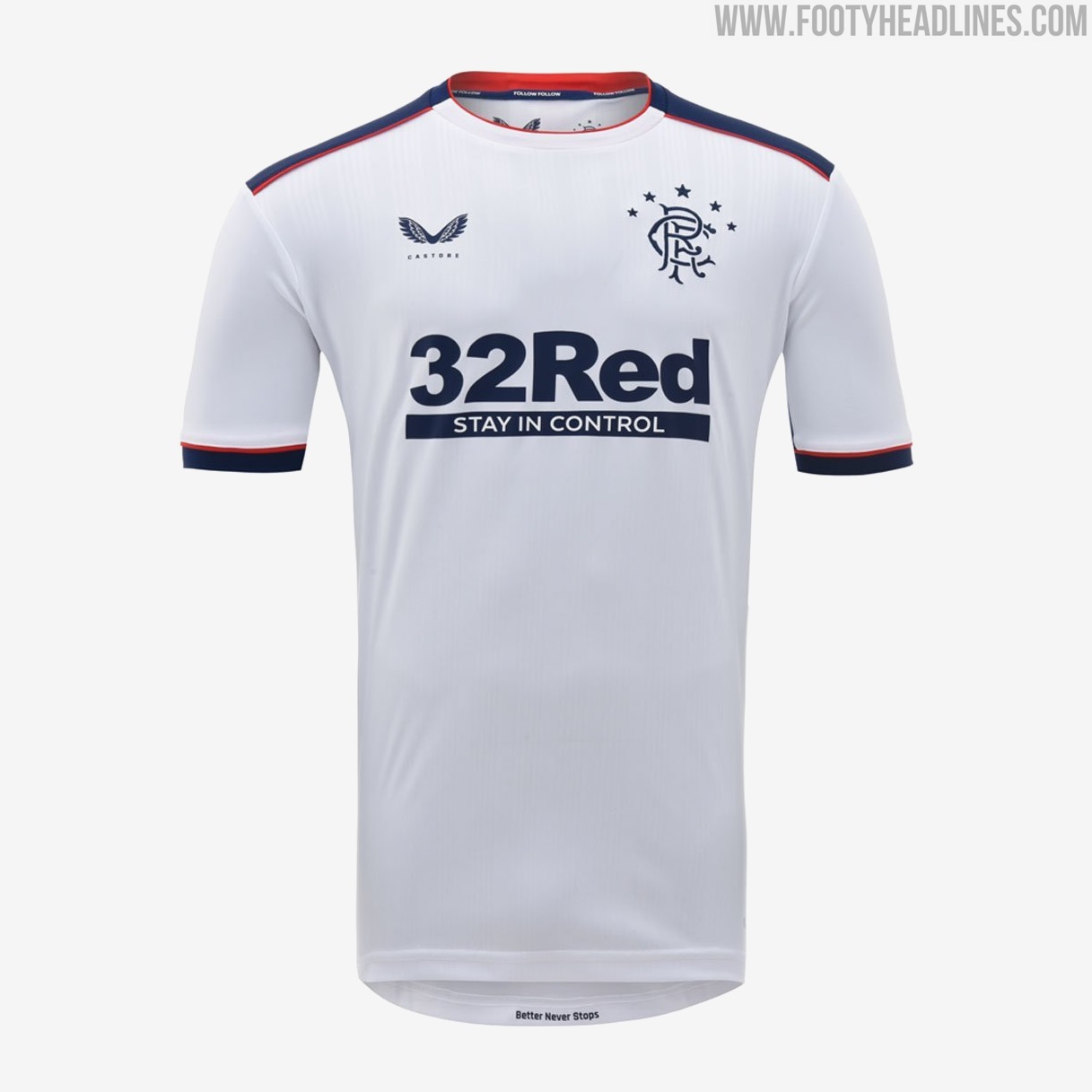 Castore 2021-22 Rangers Away Kit Unveiled » The Kitman