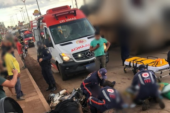 A vítima seguia com o pai em uma motocicleta Honda CG Titan, quando ocorreu a colisão com um caminhão, na altura do bairro Novo Brasil, na PA-275, em Parauapebas.