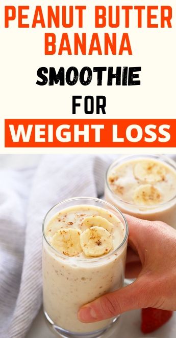 are peanut butter banana smoothies good for you