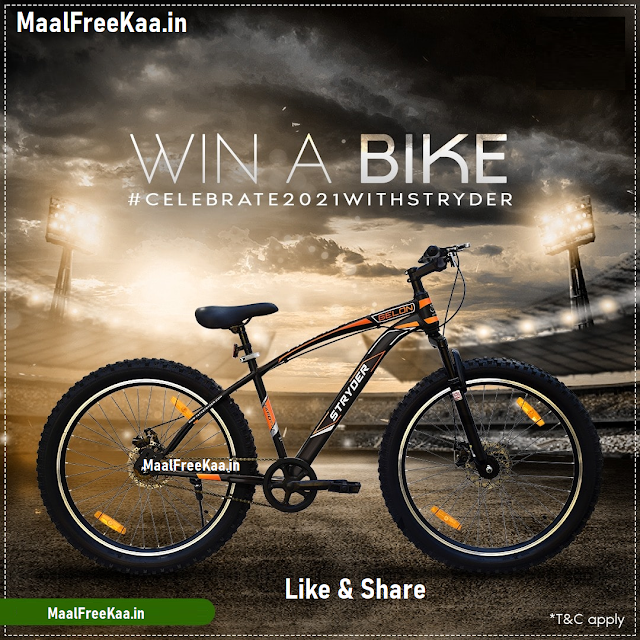 Happy New Year 2021 Free BIKE