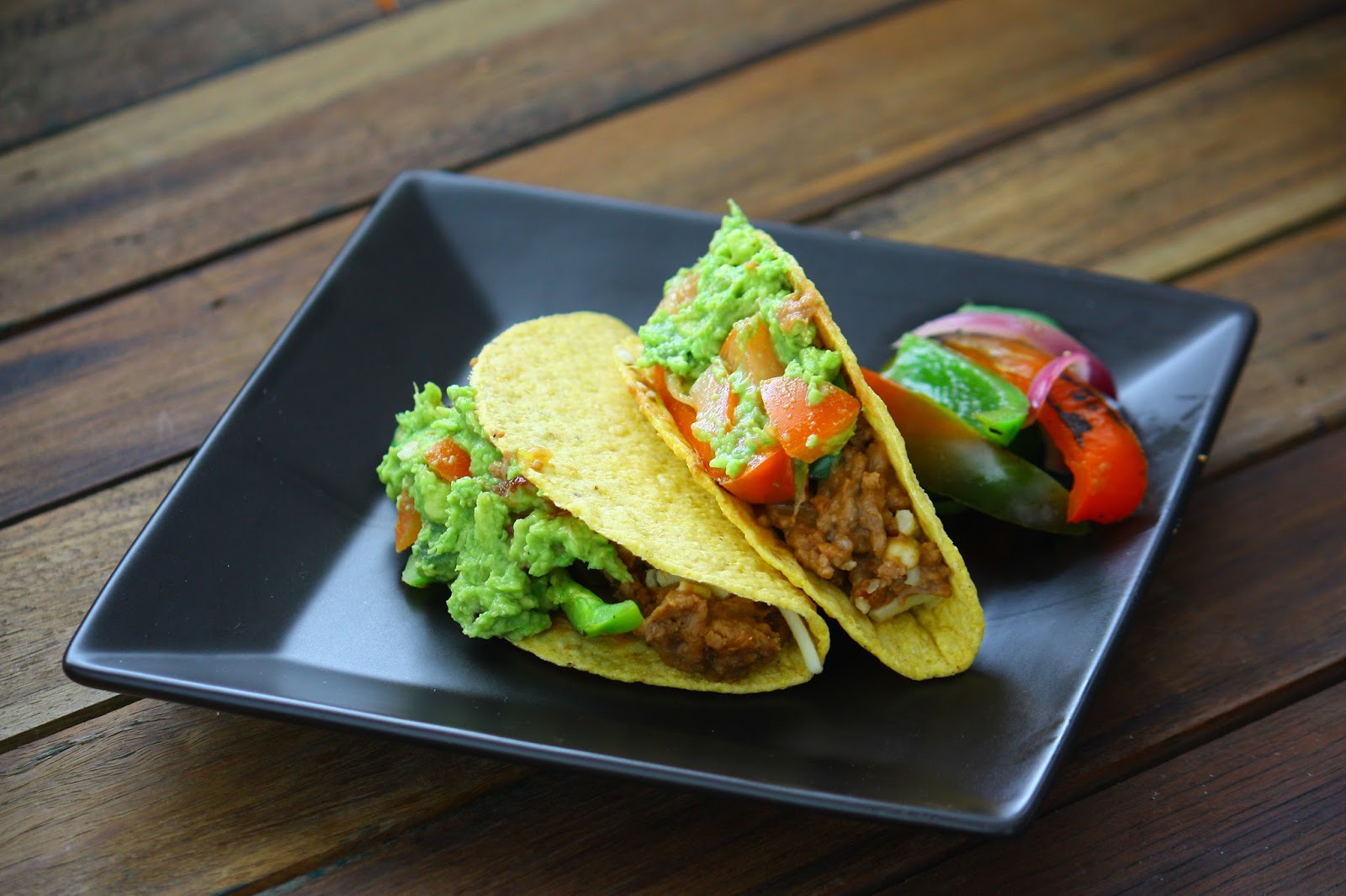 SOULFUL HEALTHY LIVING BEEF OR VEGETARIAN TACOS