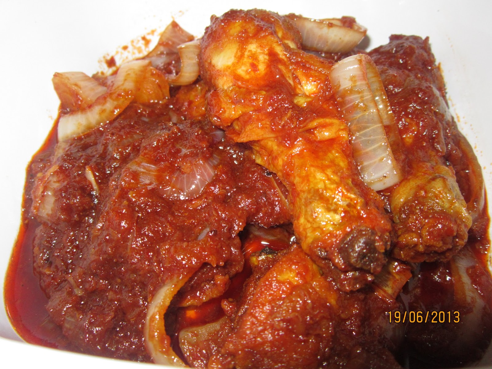 Demi segulung diploma bloggurrr!!!! HOW TO COOK SPICY CHICKEN SAMBAL