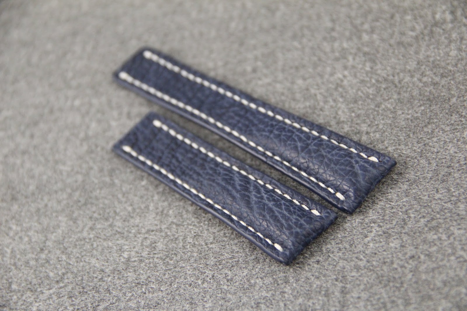 Aprell Workshop: Ремешок для часов Breitling Navitimer из кожи акулы.