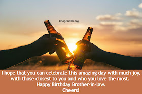 Happy Birthday Wishes for Brother-in-law