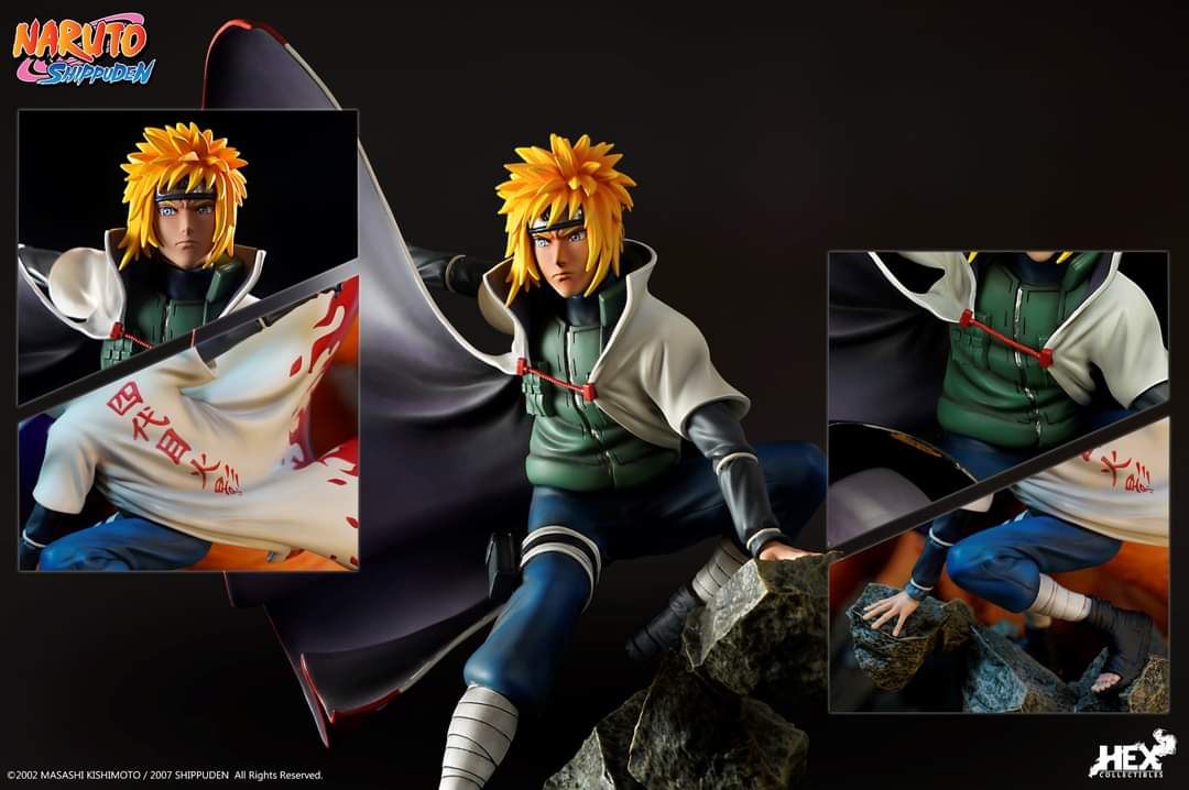 Naruto Shippuden - Minato Namikaze Vs Kurama 1/8 (HEX Collectibles)