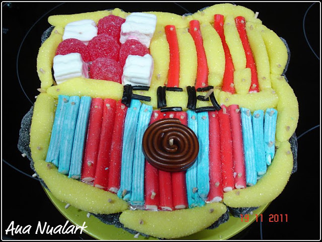  TARTA CHUCHES CUMPLEAÑOS FELIZ 
