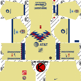 Club America 2019/2020 Kit - Dream League Soccer Kits