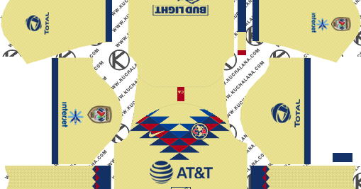 Club america dream hot sale league kit 2019