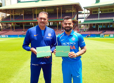 Virat Kohli and Ravi Shastri received honorary membership of Sydney Cricket Ground