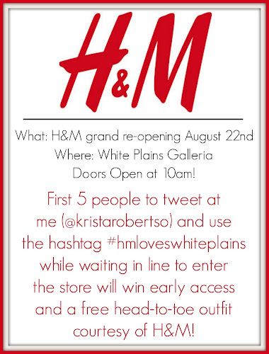 H M Re Opening At White Plains Galleria New York City Fashion