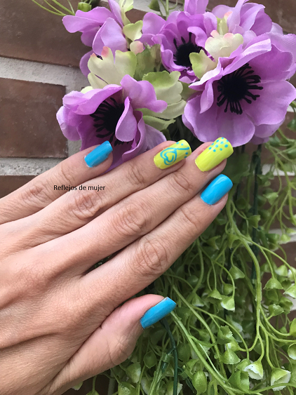 Manicura con guías de Masglo