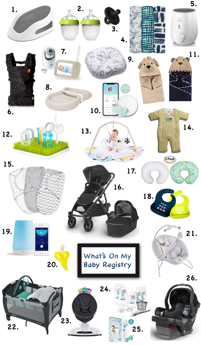 baby registry items 2019