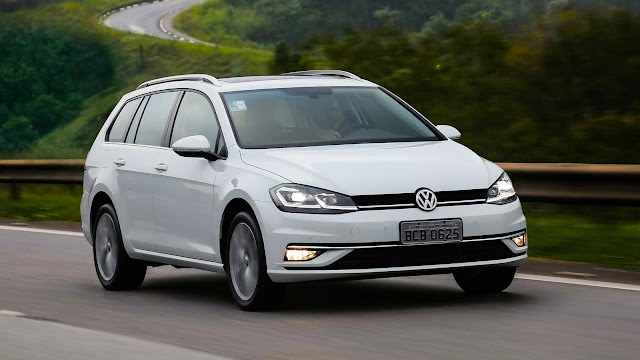 Volkswagen Golf Variant - carro menos vendido do Brasil