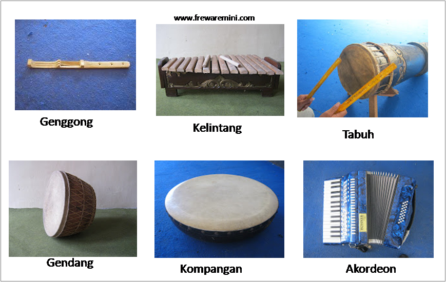Jenis Gambar Alat Musik Tradisional Indonesia | Share The Knownledge