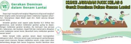 Kunci Jawaban Pjok Kelas 6 Kurikulum 2013 Materi Gerak Dominan Dalam Senam Lantai Halaman 129 Pendidikanterkini