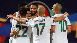 ملخص واهداف مباراة الجزائر وزامبيا (3-3) تصفيات كاس امم افريقيا