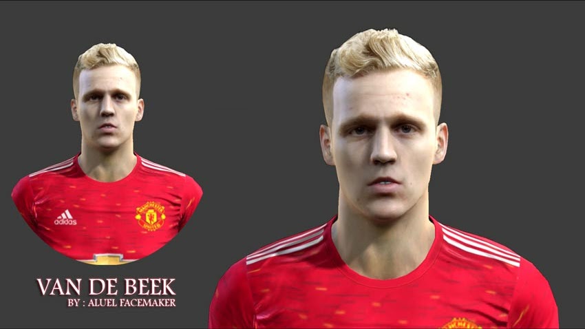 Pes 2013 Donny Van De Beek Manchester United Face Kazemario Evolution