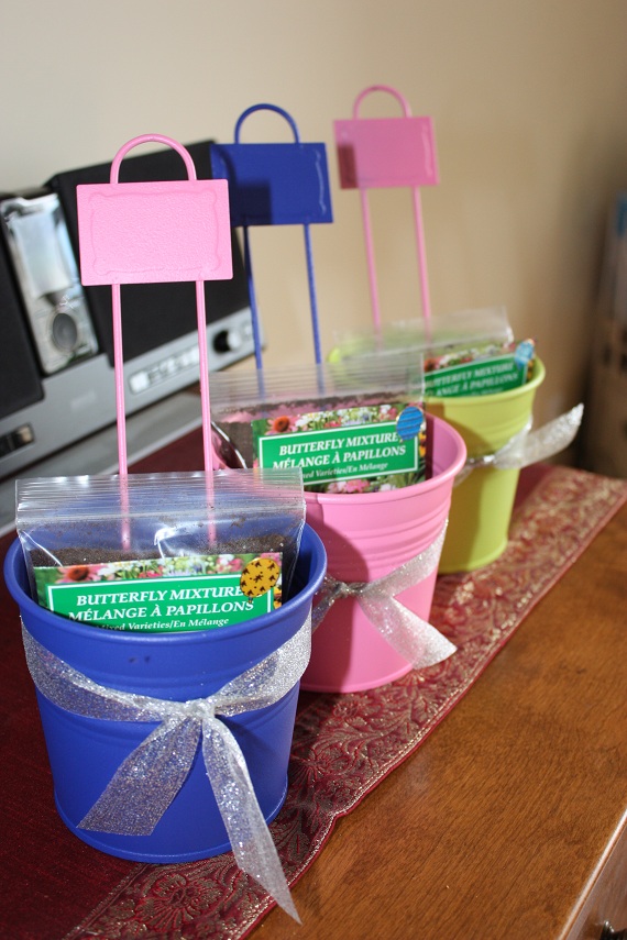 Nana's Button Jar Garden Birthday Party...DIY Style
