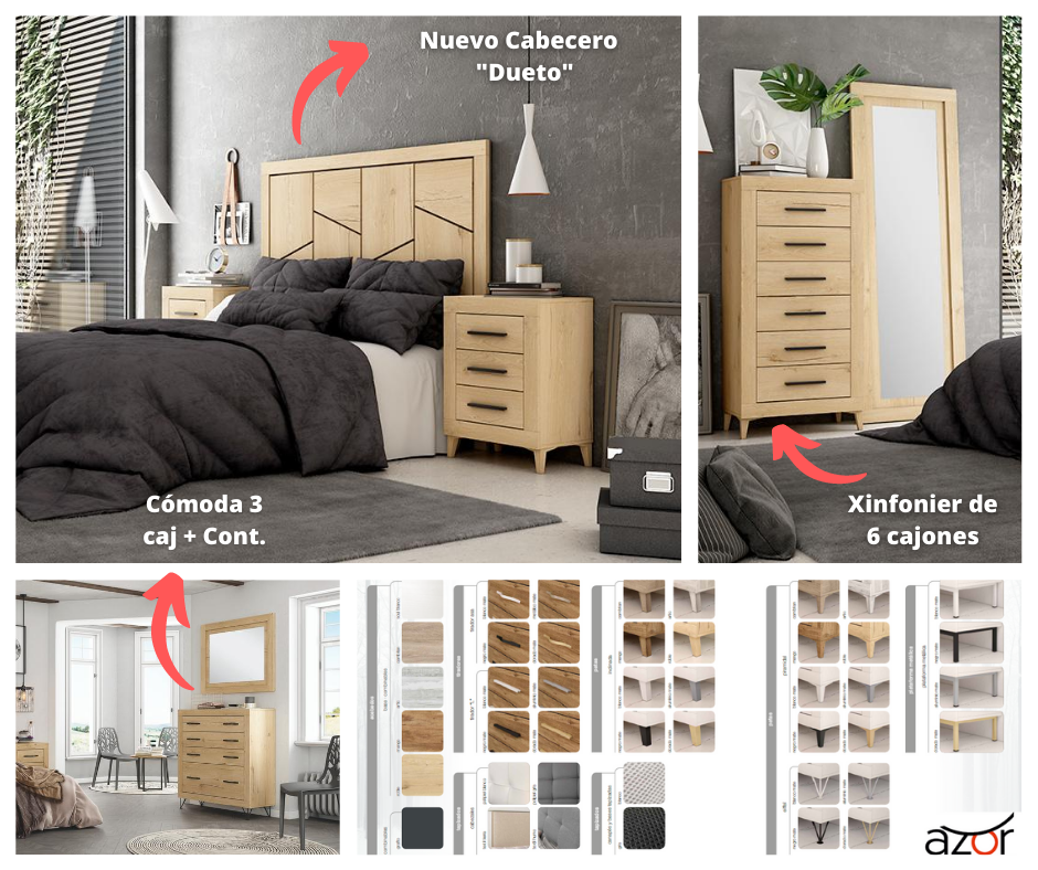 Miguel García González Novedades Dormitorios Jordan 20 By Muebles Azor