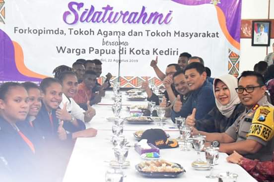 Walikota Kediri pastikan keamanan Warga papua