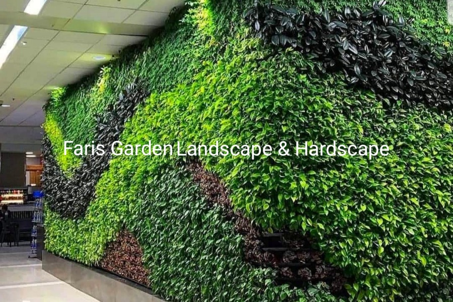 Contoh Model Desain Taman Vertikal Garden - Tukang Taman Surabaya