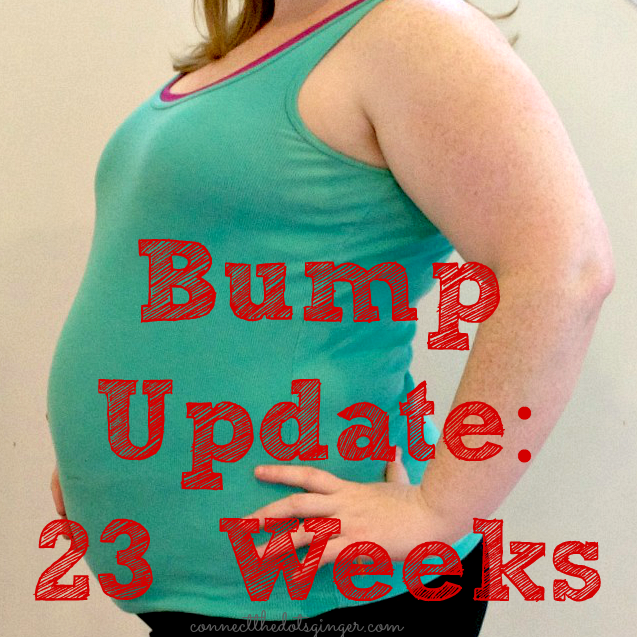 Connect The Dots Ginger Becky Allen Bump Update 23 Weeks