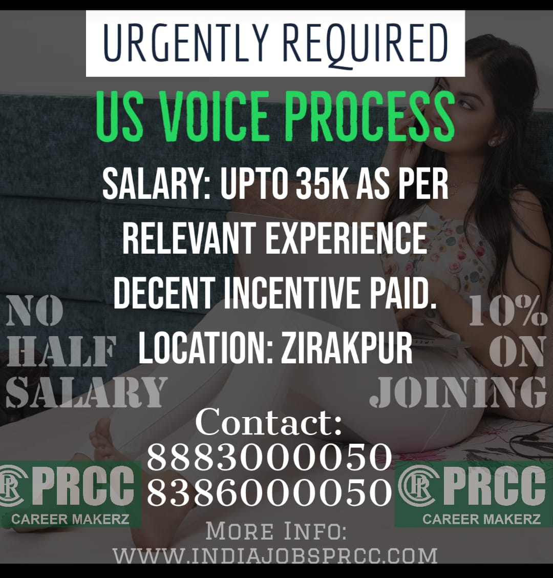 prcc career makerz Jobs in chandigarh mohali zirakpur