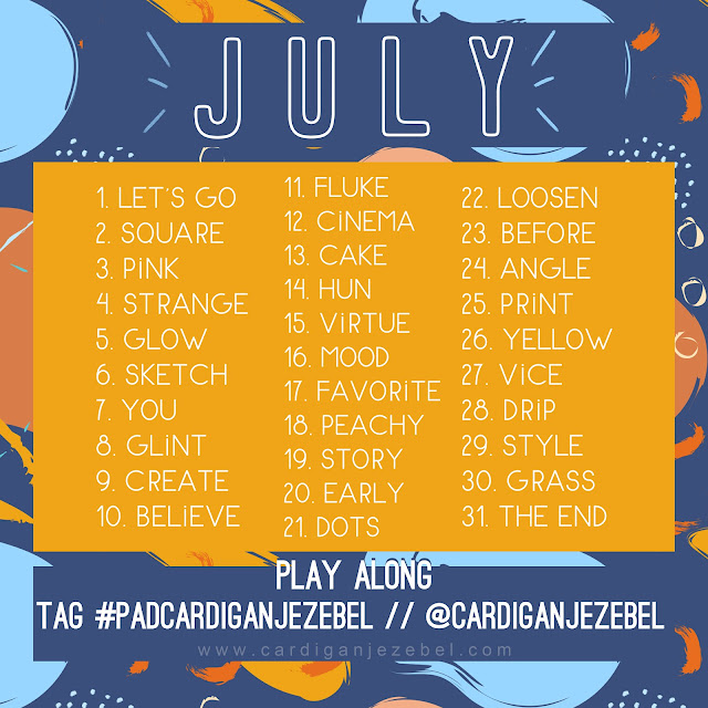 Photo Challenge || July 2019 - Cardigan Jezebel