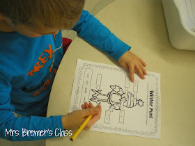 Mrs. Bremer's Class: Writing Center Activities and Writing Template